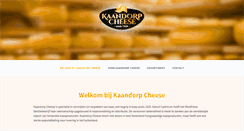 Desktop Screenshot of kaandorpcheese.com